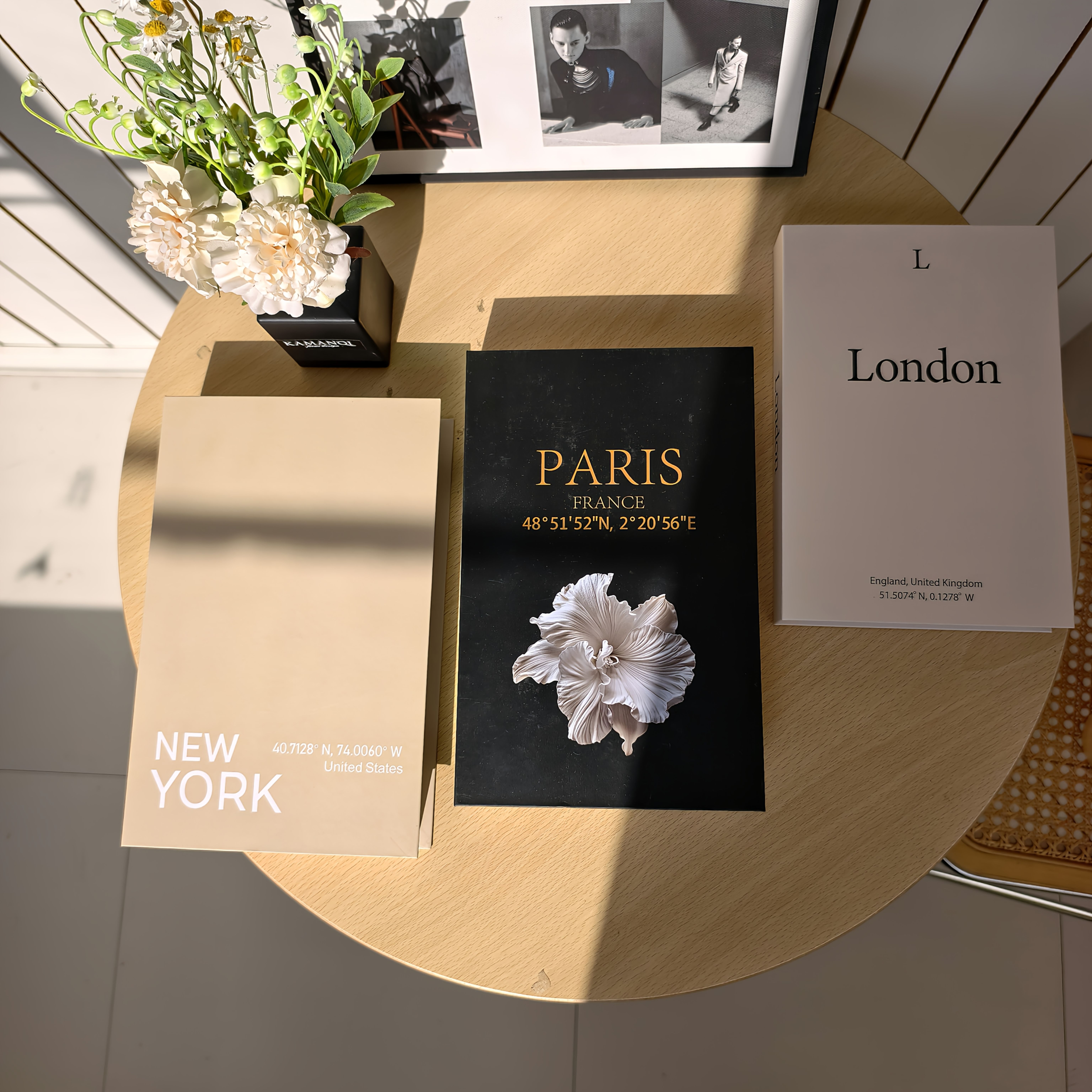 Image of Exquisite Decorative Fake Books - A Set Of 3 Exquisite Ornaments, Suitable For Coffee Tables, Libraries Or Home Decoration Artificial Simulation Books, Suitable For Modern Home Decoration