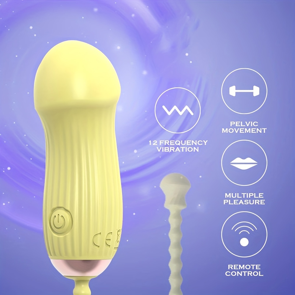 wiederaufladbarer g-punkt-stimulator mit fernbedienung - kabellos, langlebiges, diskretes flirtspielzeug für frauen, weibliches sextoy, g-punkt-klitoris-massagegerät mit 12 vibrationsmodi, bringt ultimatives vergnügen und intimität Produktdetails 1