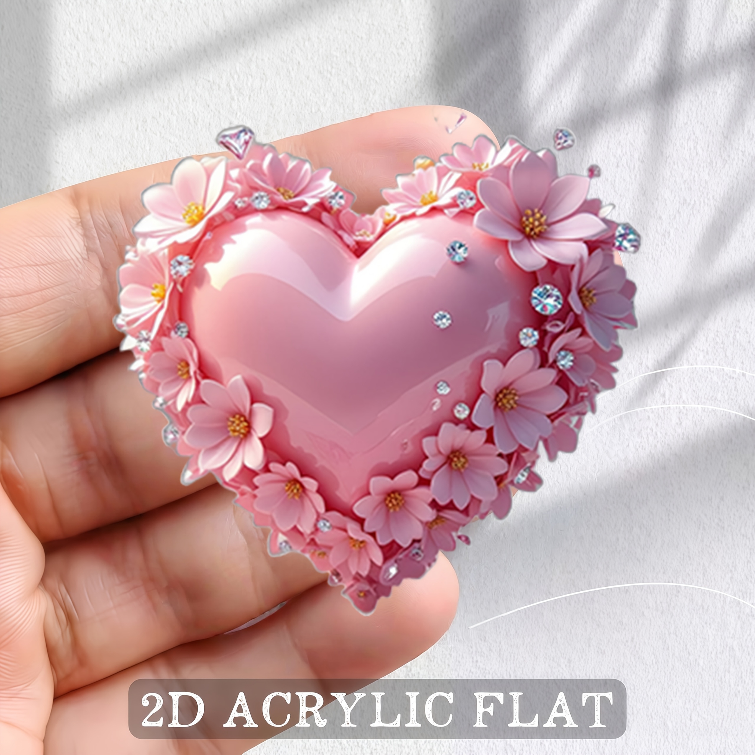 TEMU 1pc 2d Flat Printed Refrigerator Magnetic Decorative Sticker, Refrigerator Magnet. Features Bright, Long-lasting, Fade-resistant Colors. Strong