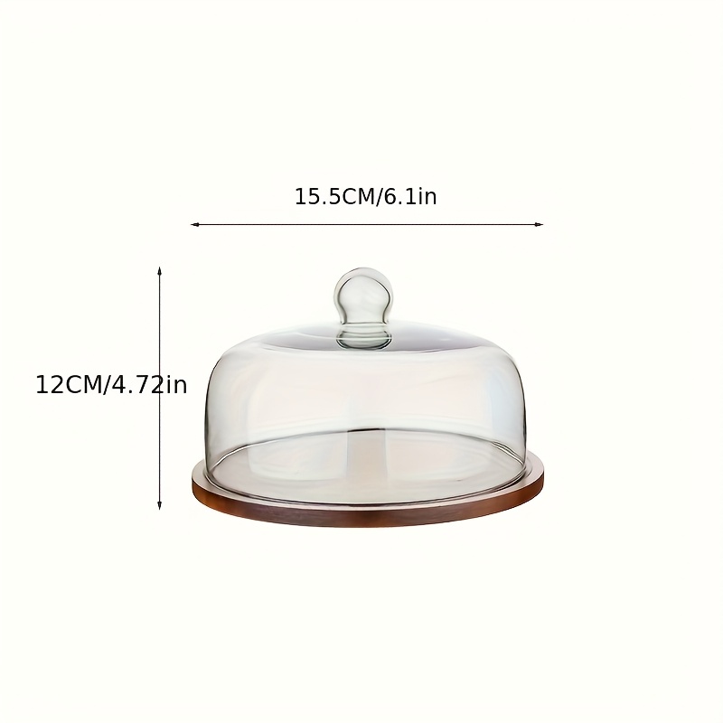 E-shop Retro Japanische Acacia Holz Kuchenplatte, Haushalt Wohnzimmer Snack Tablett, Dessert Tisch Display Ständer, Obstplatte