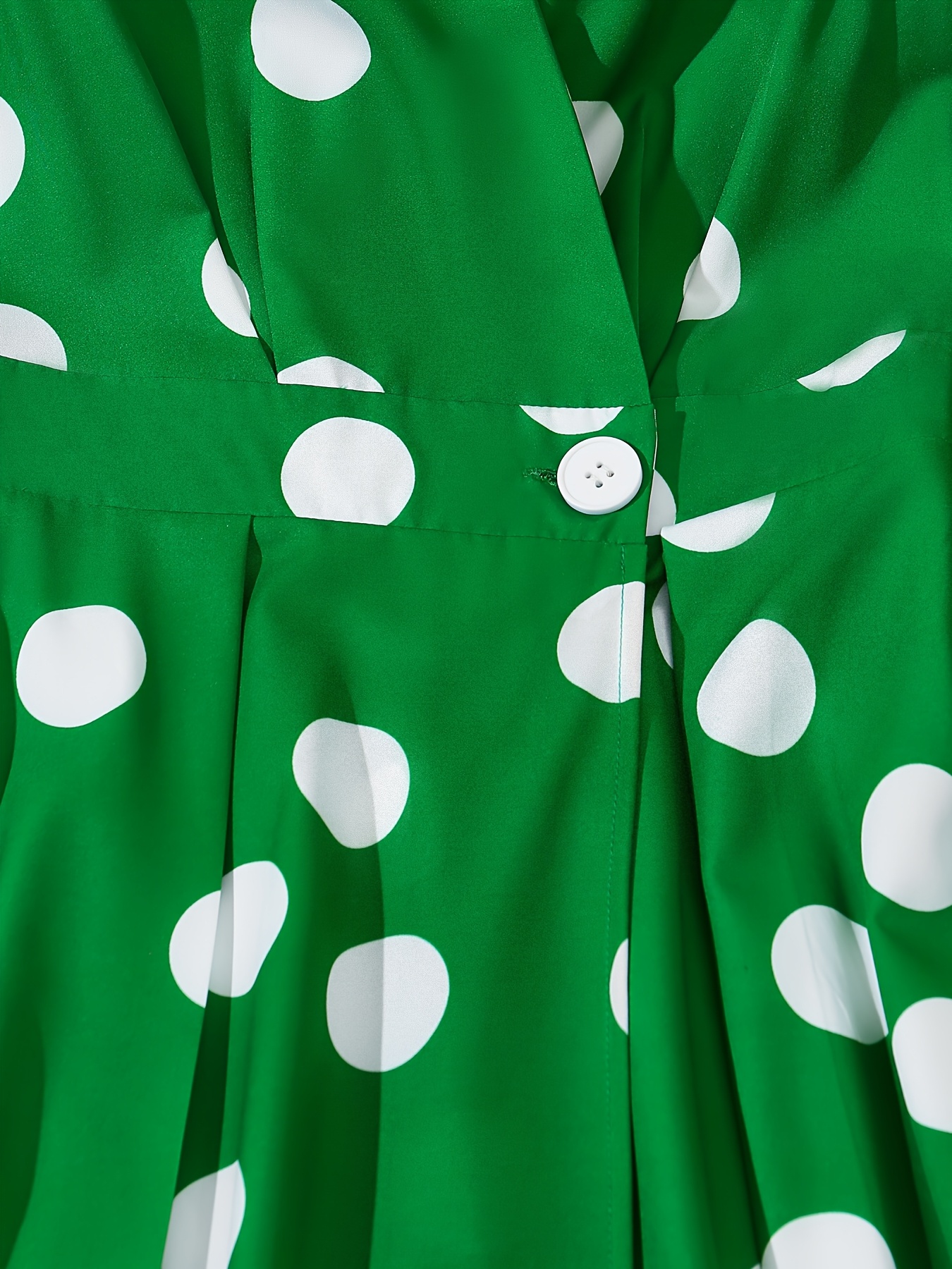 a new day green polka dot dress Green Polka Dot Kennedy Midi Dress
