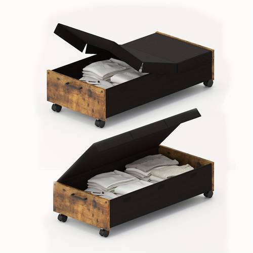 2pcs under bed storage box with lid 80l 100l underbed storage on wheels large storage containers metal frame clothes organiser drawer clothes boxes for shoes blankets under bed storage