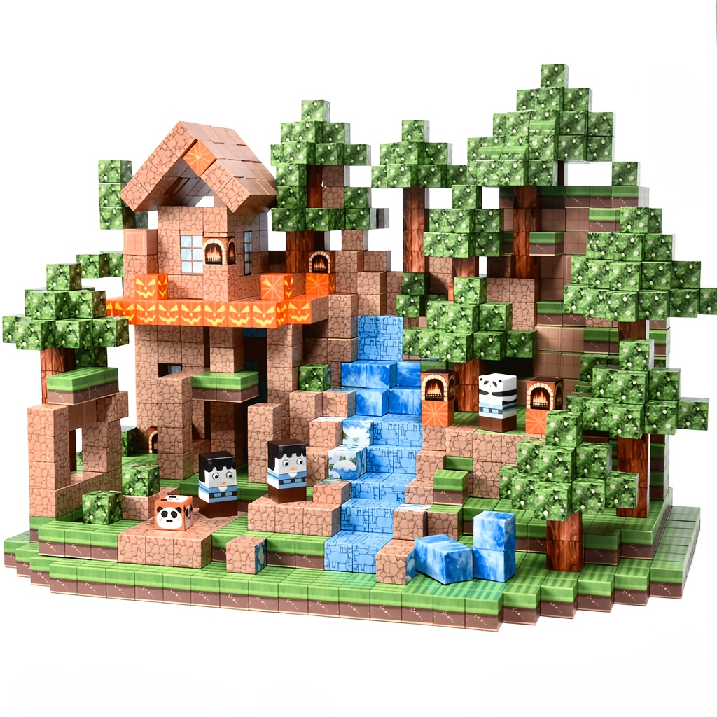 100pcs Creative Building and Interlocking Blocks Toy Set