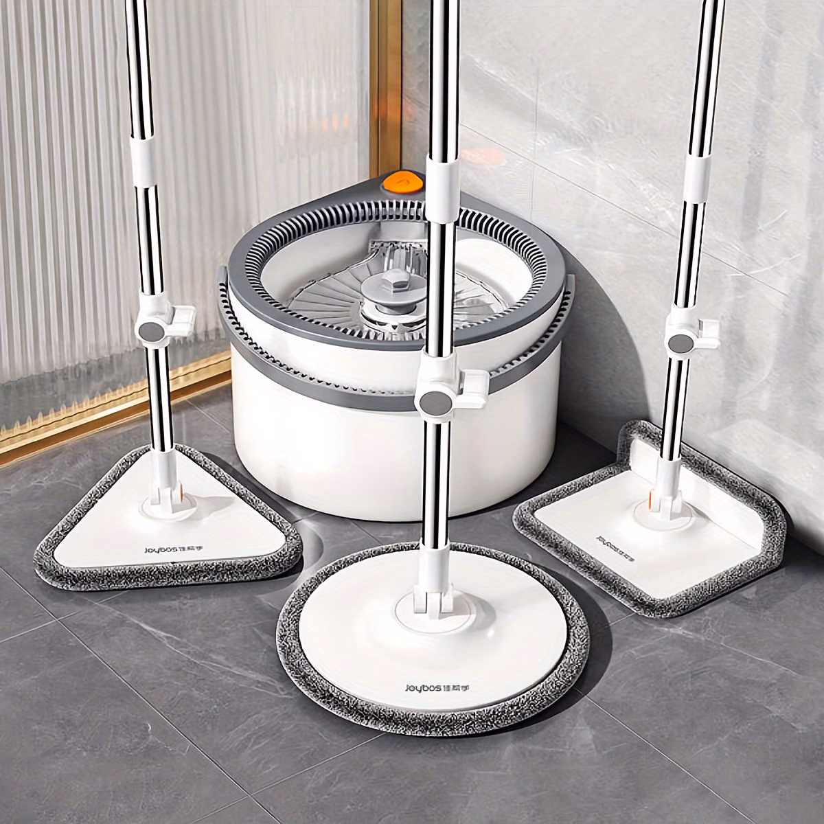 Joybos® Sewage Separation Hands-free Wash Mop And Bucket Set, With...