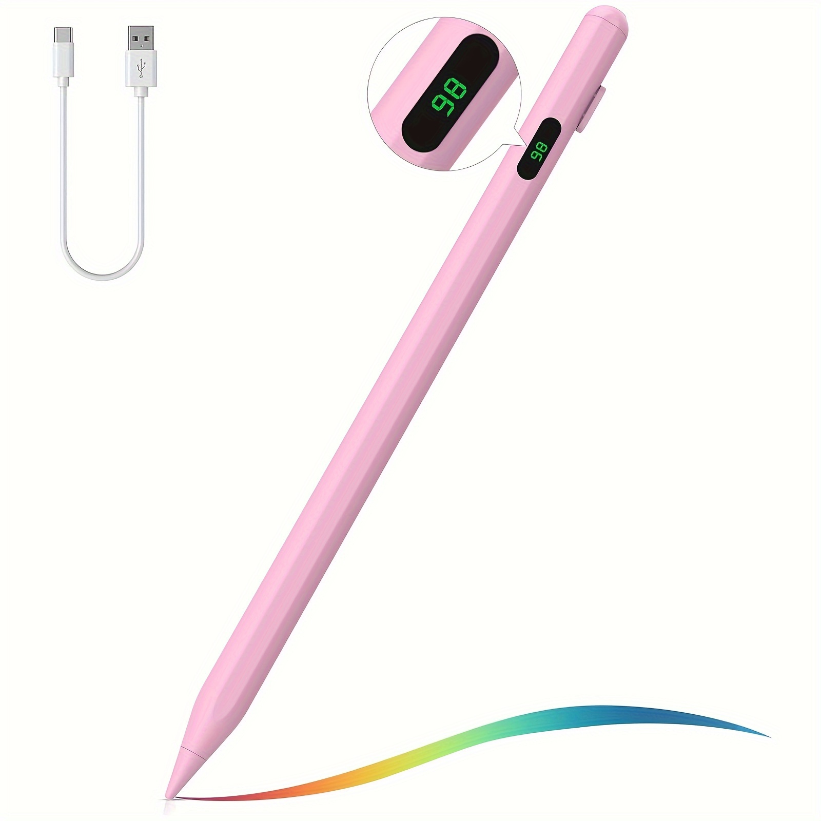 

Rechargeable Magnetic Stylus Pen: Universal Precision For Ipad/android - Portable And Durable