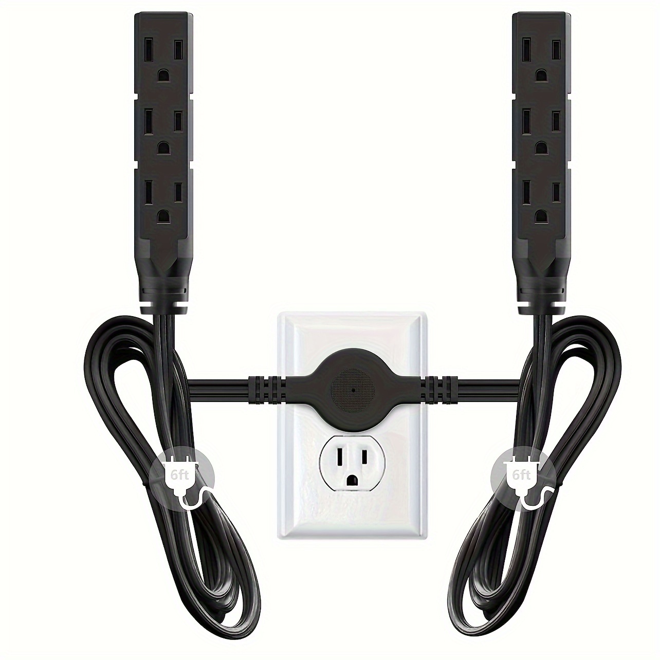 Flat Extension Cords  Power Extension Cords 