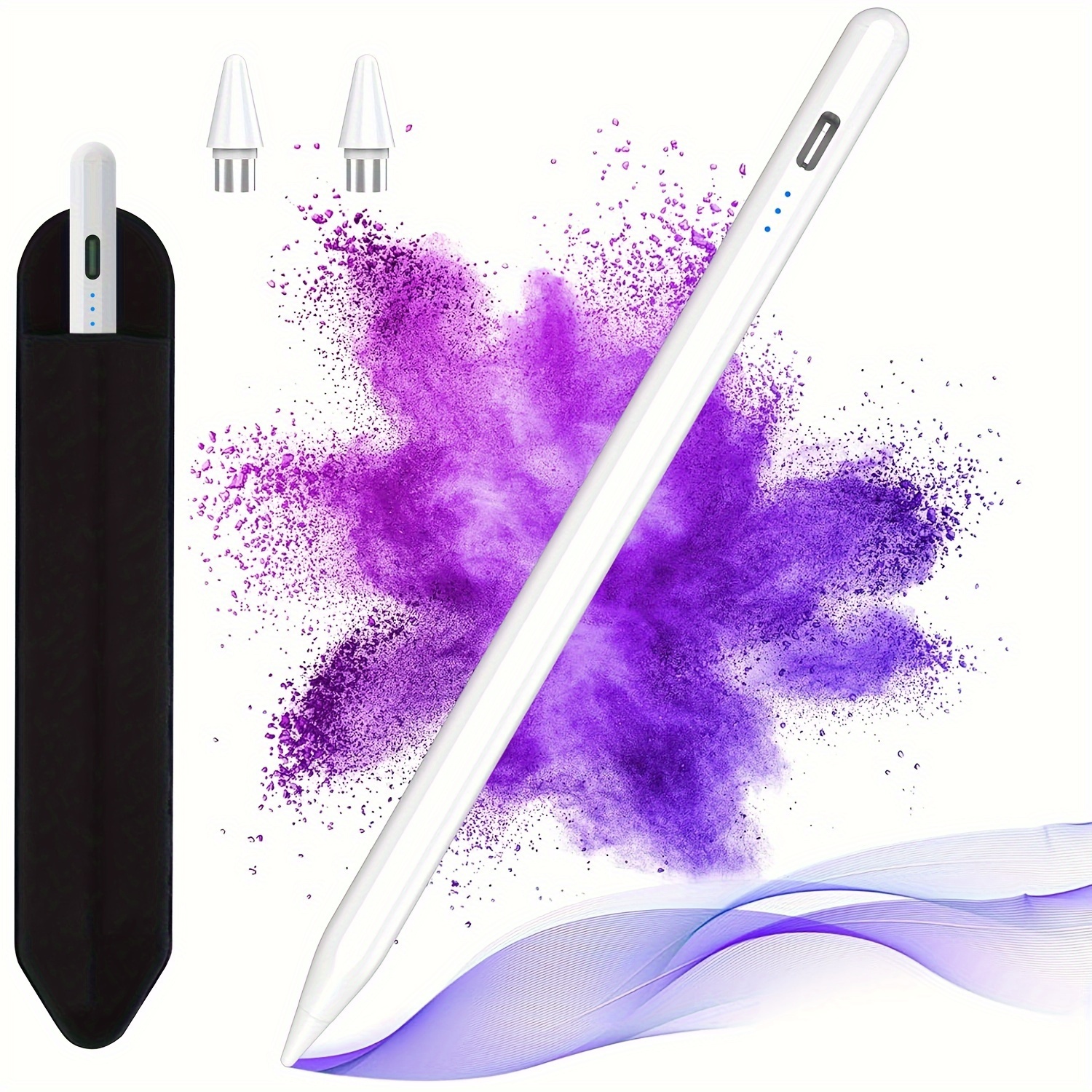 

Stylus Pen For Touch Screen, 15 Mins Fast Charge Stylus Pen For Samsung/tablet/phone, Android/ios, High Precision Magnetic Universal Stylus Pencil For All Capacitive Touch Screen (white)