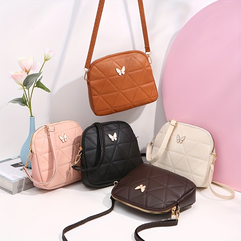 

Fashionable Women's Bag, Crossbody Shoulder Bag, Casual Versatile Embroidered Thread Small Purse