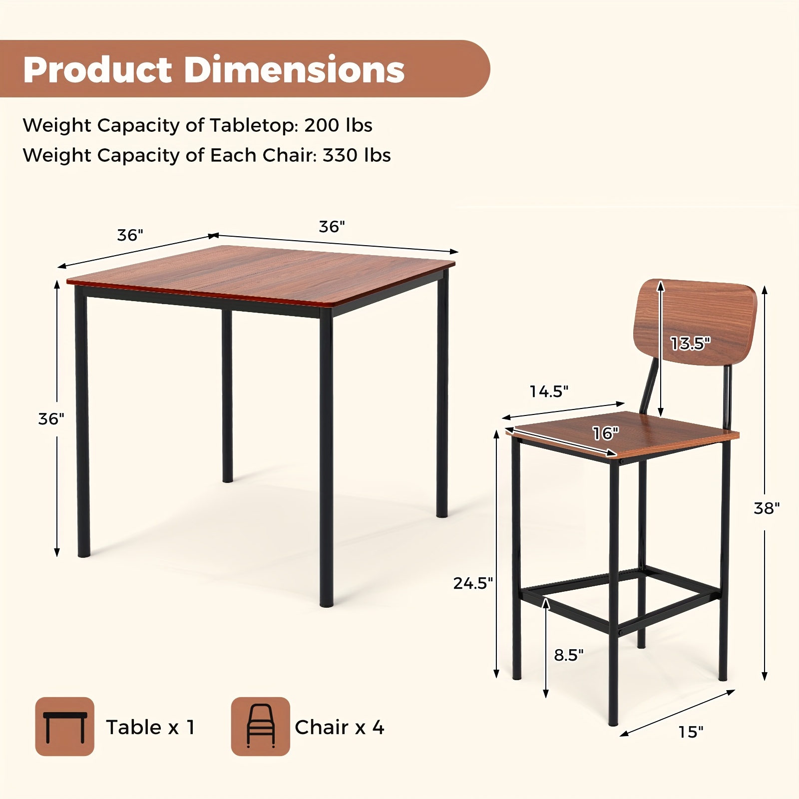 How Tall is Kitchen Table 