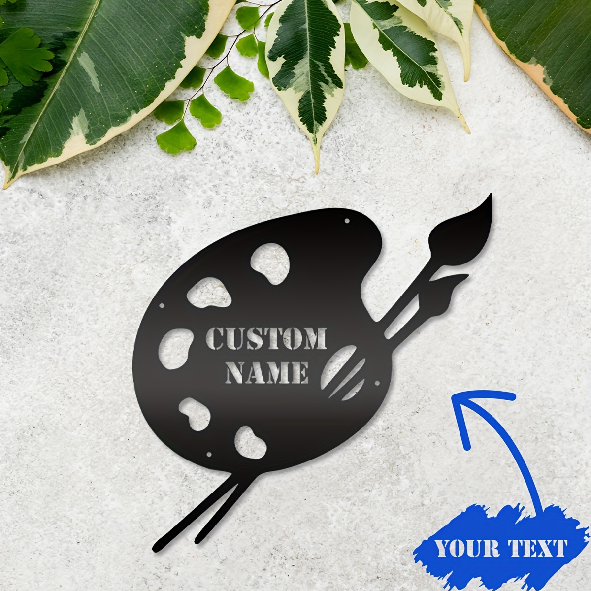 

Customizable Metal Wall Sign, & Garden Decor, , Reusable, , No Power Needed, Wall Sticker & Wall Art Decor