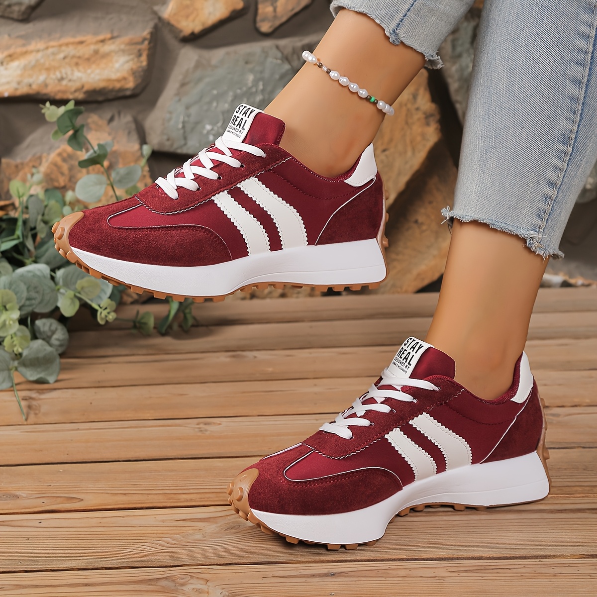 TEMU Women's New Small Waist Fashion Casual Sneakers, Casual Shoes For Women, Sneakers For Women, Everyday Shoes, Stylish Sneakers, Trendy Sneakers,