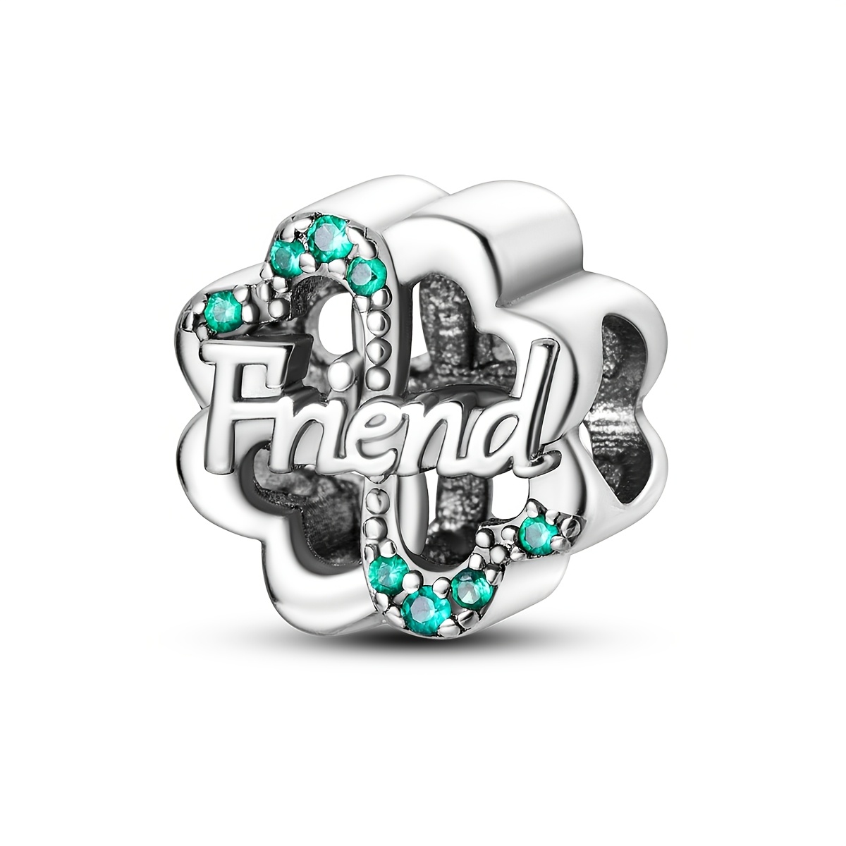 TEMU 1 pz Ciondoli con Perline di Design Originale per Donne, Ciondoli 'Amicizia, Confezione a Scatola, Gioielli di Eleganza, Regali, Adatti a