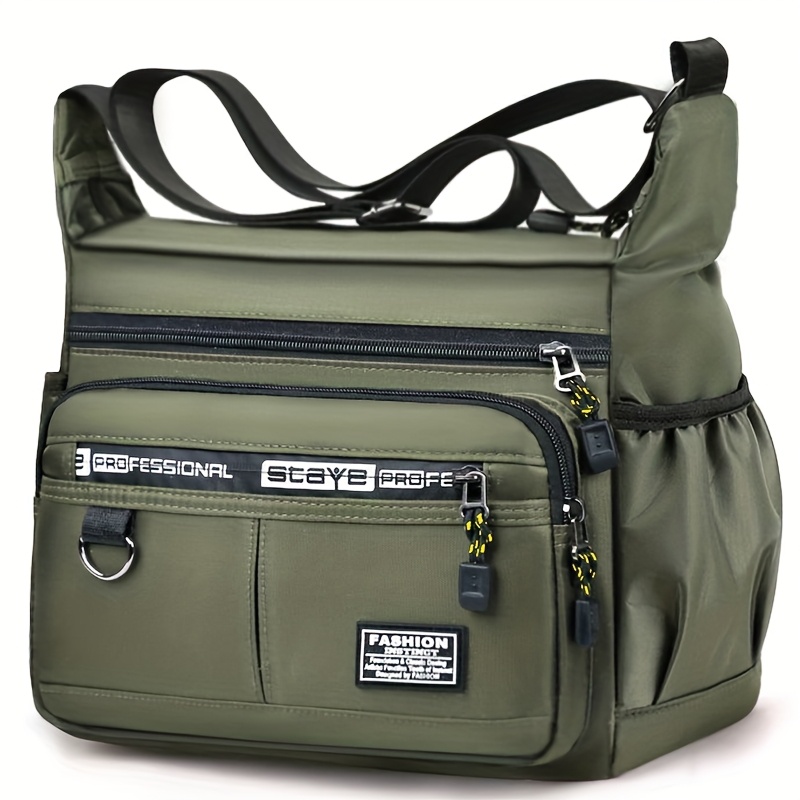 TEMU Bag - Fashionable Crossbody Bag For Men And Women - Lightweight, Adjustable Shoulder Strap, Multi-, Suitable For Travel, Shopping, Dating, And