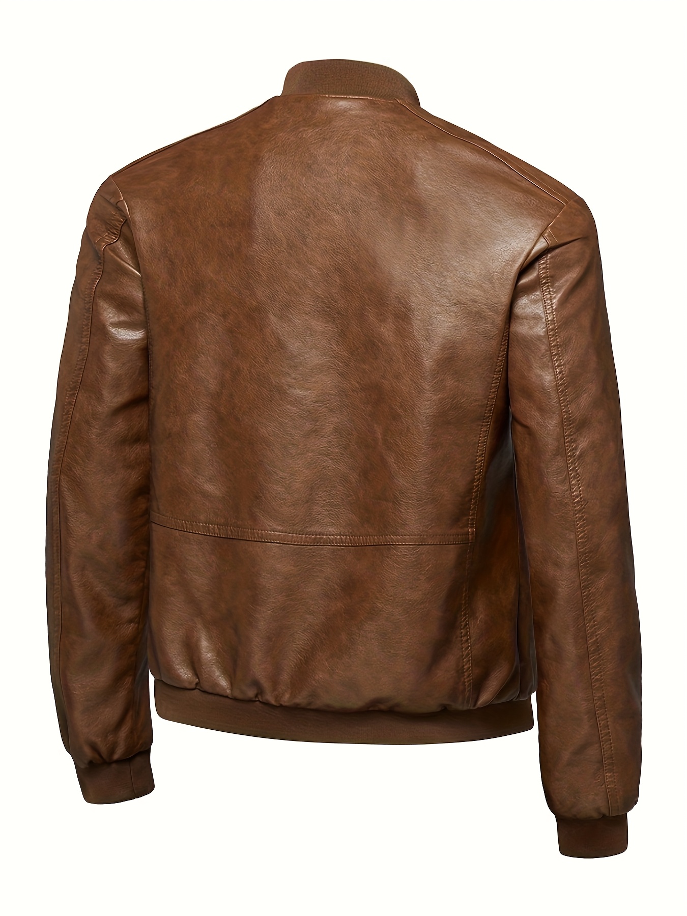 mens   style motorcycle jacket windproof detachable back liner full zipper design round neck long sleeve biker jacket machine washable motorcycle riding and casual outerwear suitable for daily and formal occasions  