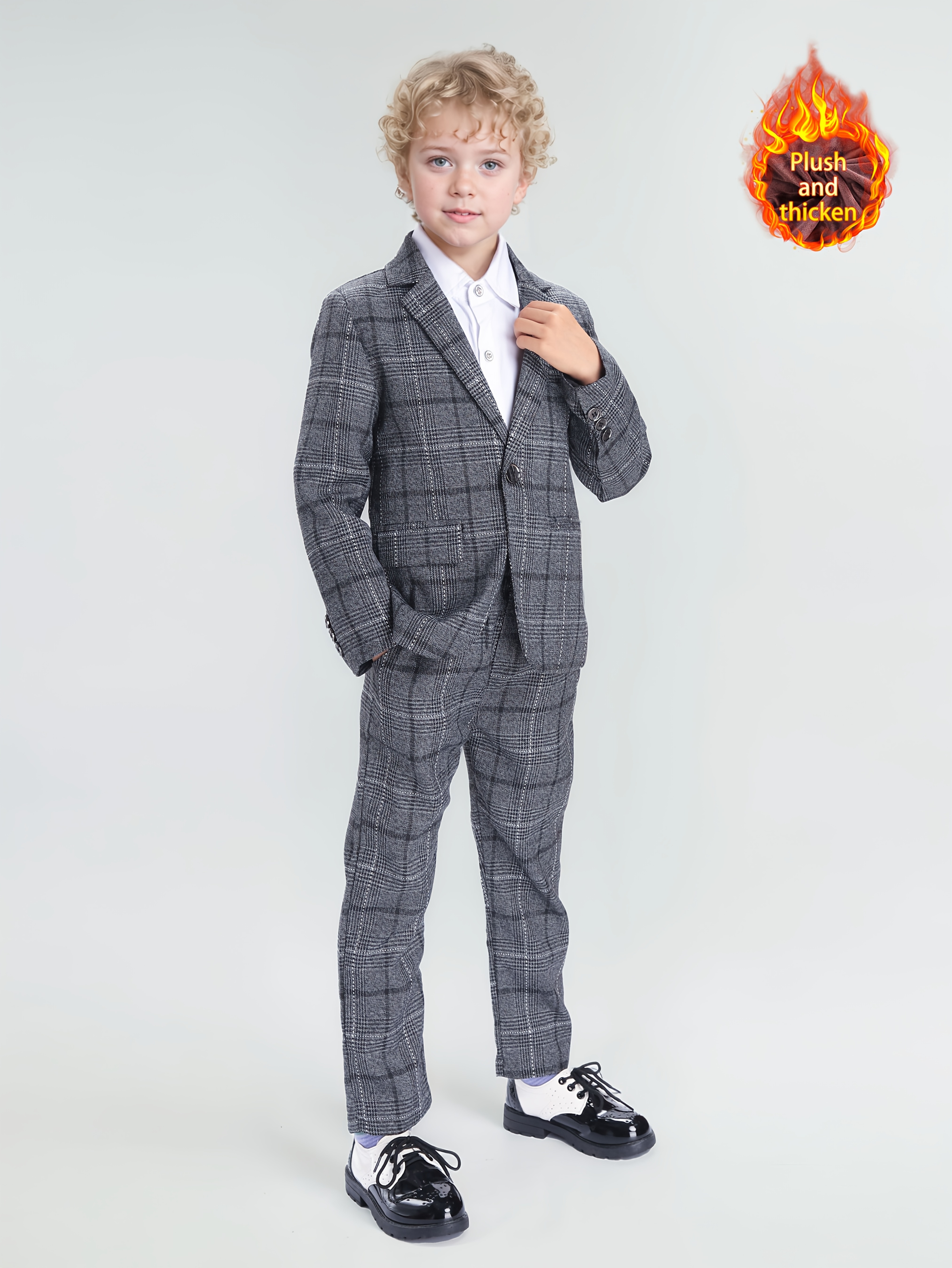 Set di abiti da *ino per e inverno (giacca pantaloni) per *ini, un  abito pezzi per outfit elegante per