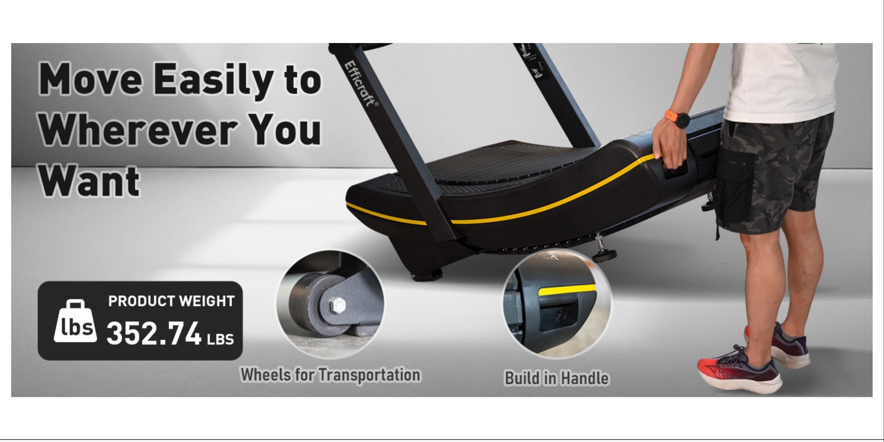 manual curved treadmill 8 level   lcd display non electric fitness equipment for home gym cardio anaerobic training Product details 5