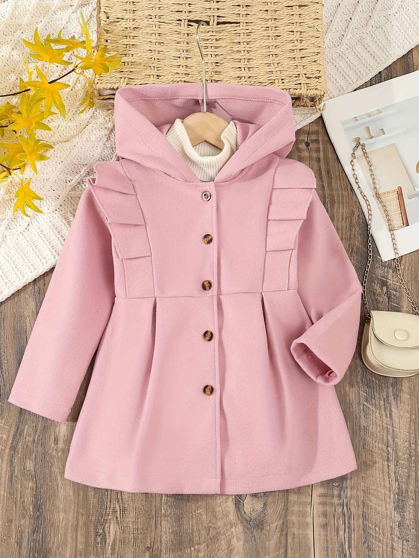 girls dress coats sold on Temu United States