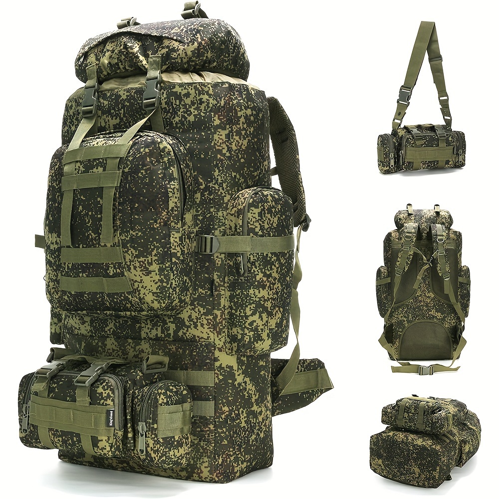 

100l Camping Hiking Backpack Molle Rucksack Camping Backpacking Daypack