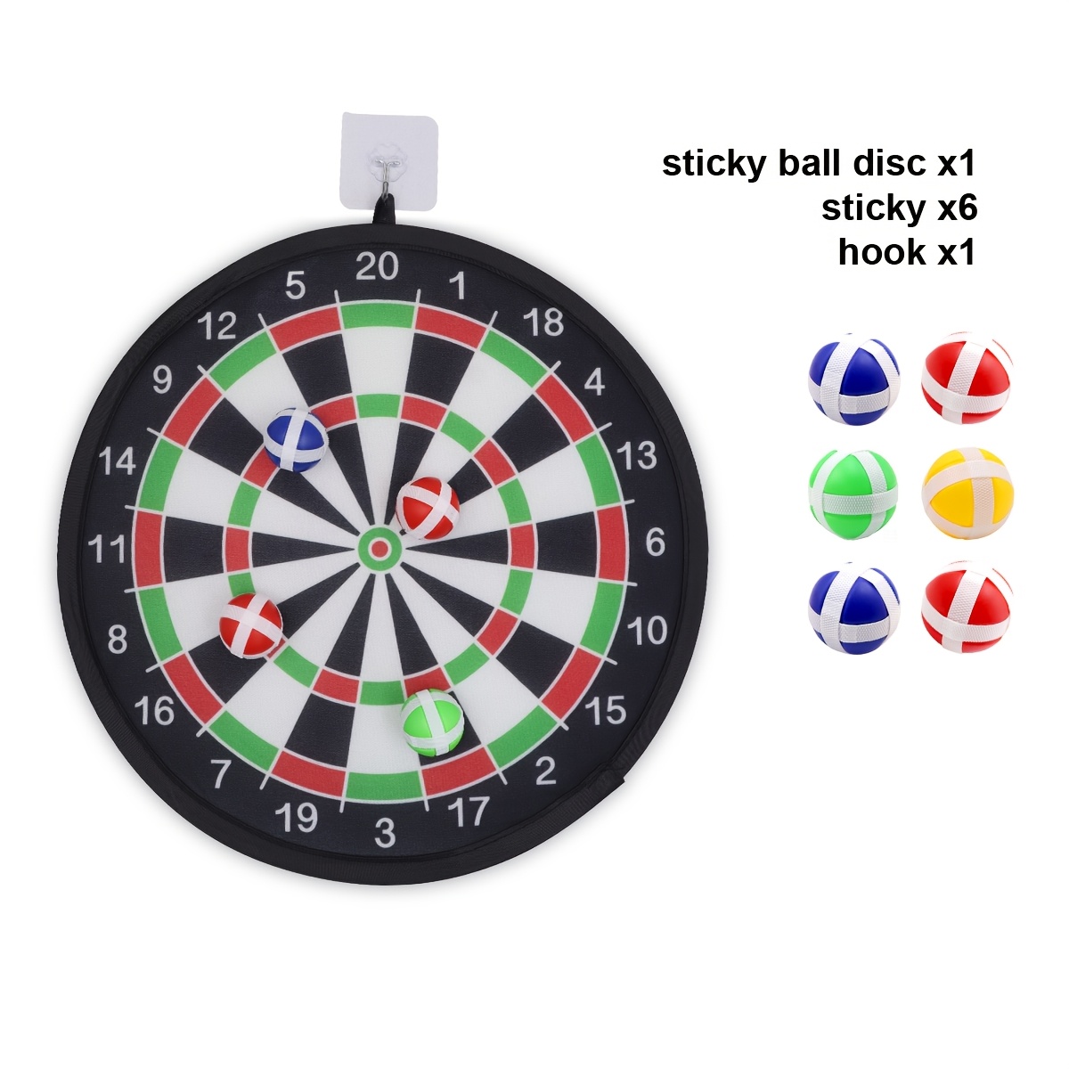 TEMU Set di giocattoli sportivi con 10/6 palline, per giochi da interni ed esterni, per l'allenamento ' del corpo, giocattoli sportivi da lancio,