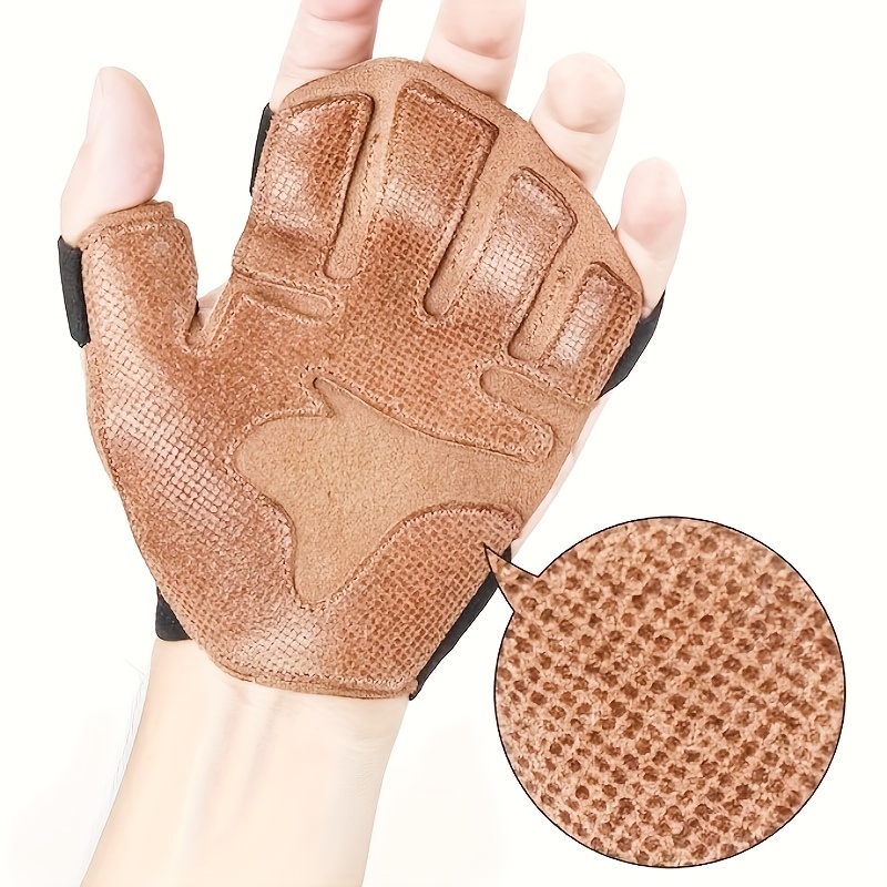 exercise weightlifting gloves padded handles sports palm Temu Sweden