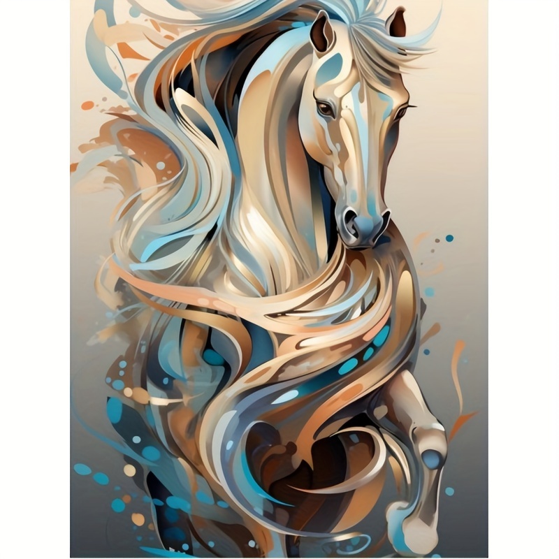 kit pintura diamantes 5d caballo piedras Temu Ecuador - Main Image