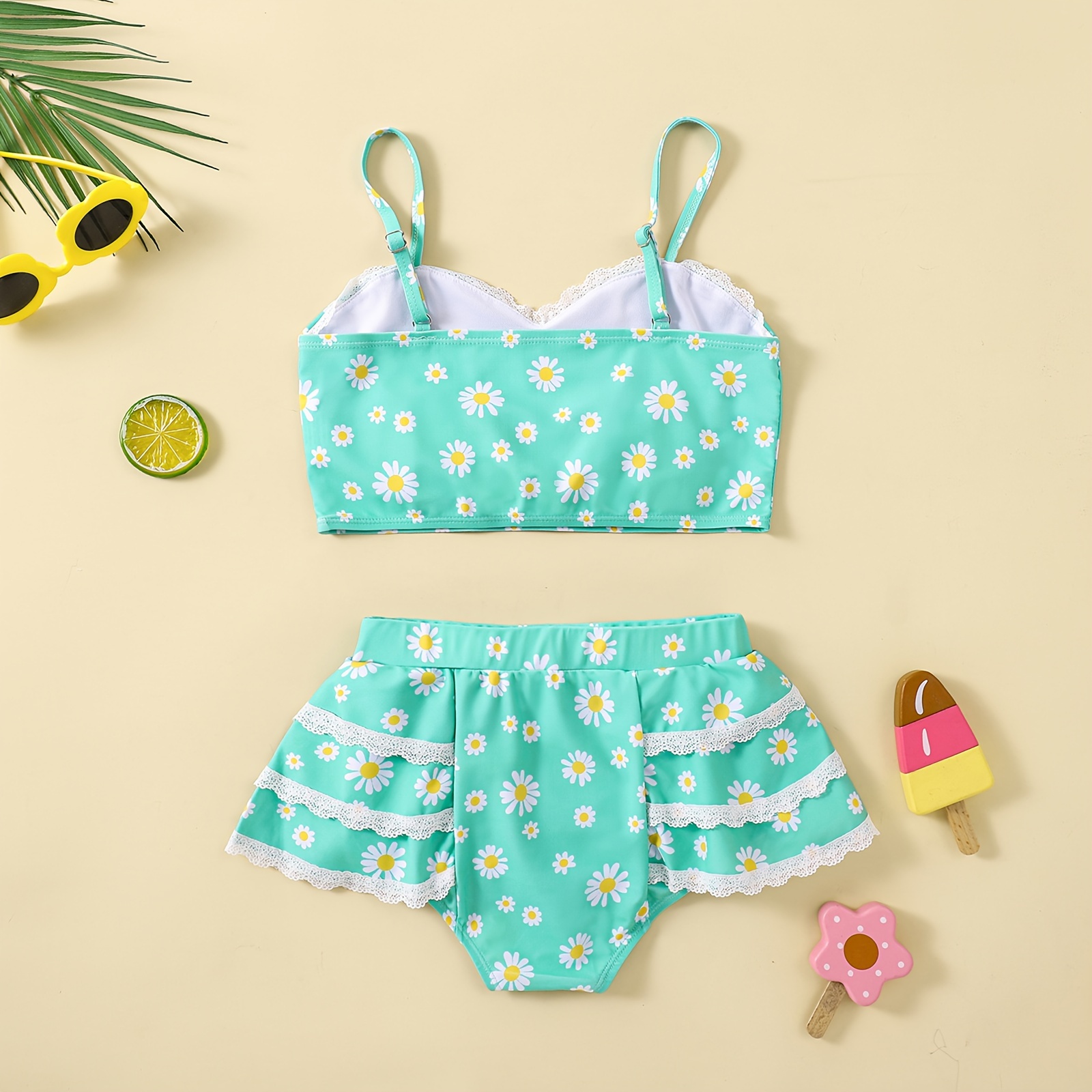 Cherry Daisy Kids Swimsuit