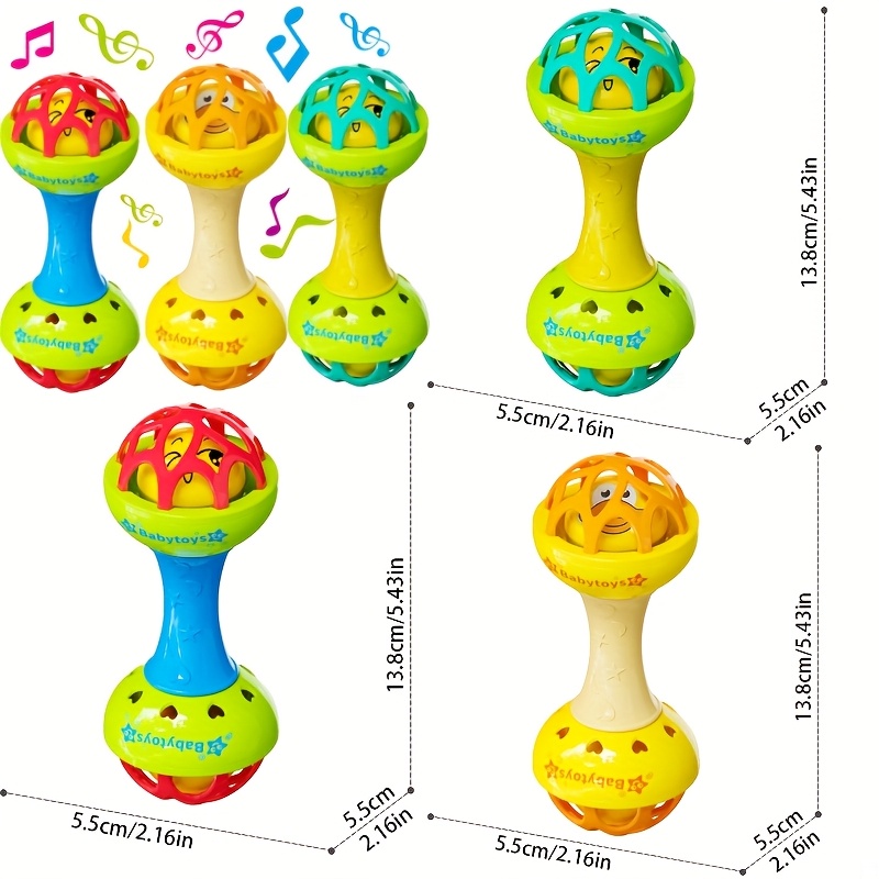 Vibrerend handbelspeeltje van babykwaliteit