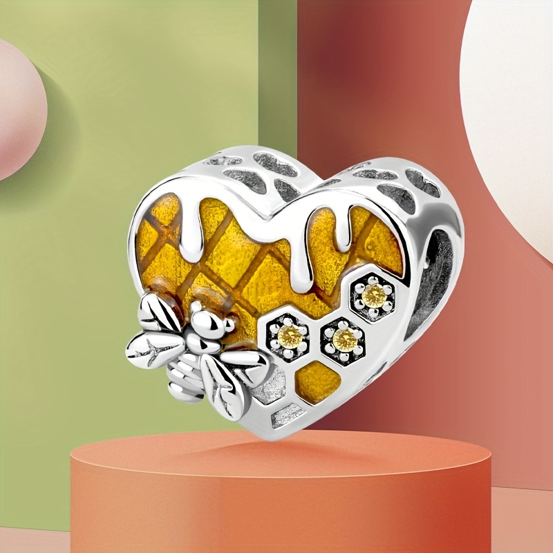 TEMU Encantador y versátil brazalete de abeja, a con accesorios , un hermoso collar colgante— para tu novia o mejor