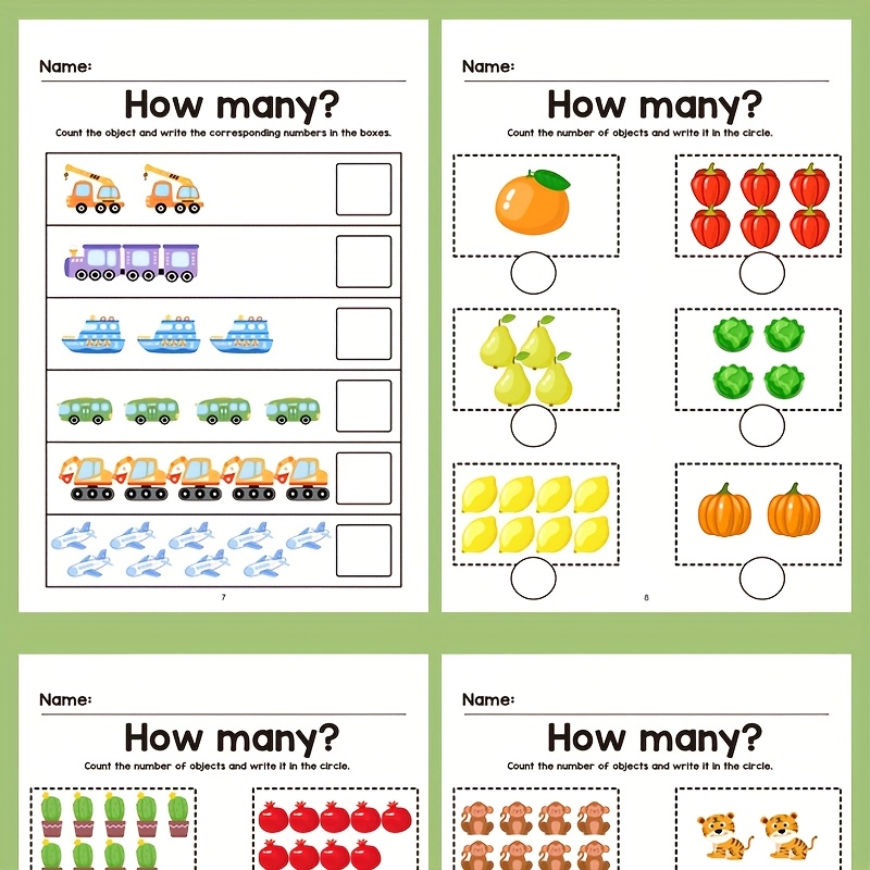 Interactive Preschool Math Workbook: Number Tracing, Addition and Subtraction Exercises - Early Learning Activities, Pre-K Curriculum, Children's Arithmetic Book for Home or Classroom Use - Number Recognition and Basic Arithmetic Skills Educational Interactive Preschool Math Workbook: Number Tracing, Addition and Subtraction Exercises - Early Learning Activities, Pre-K Curriculum, Children