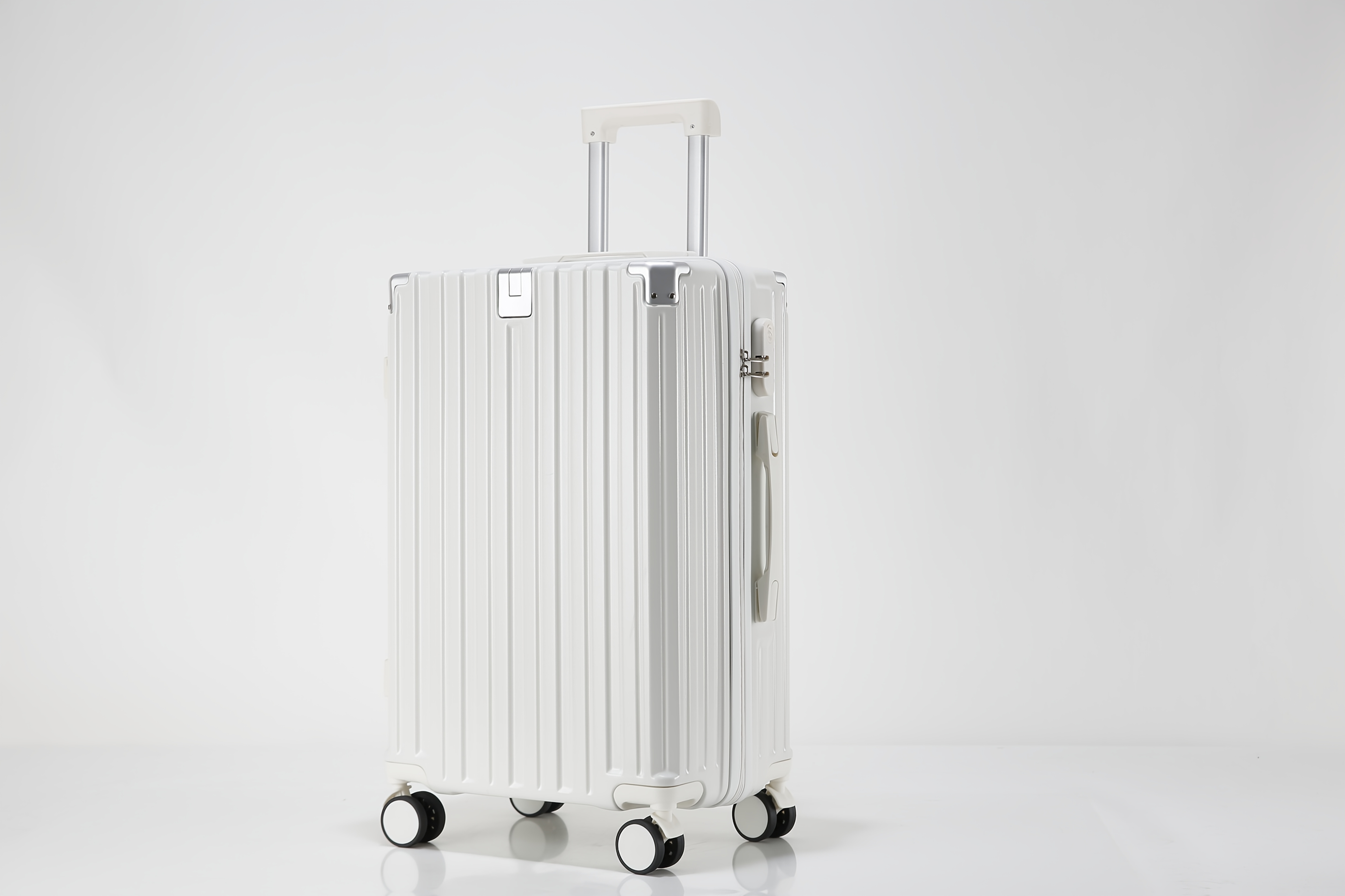 suitcase set travel luggage three piece set cup holder Temu