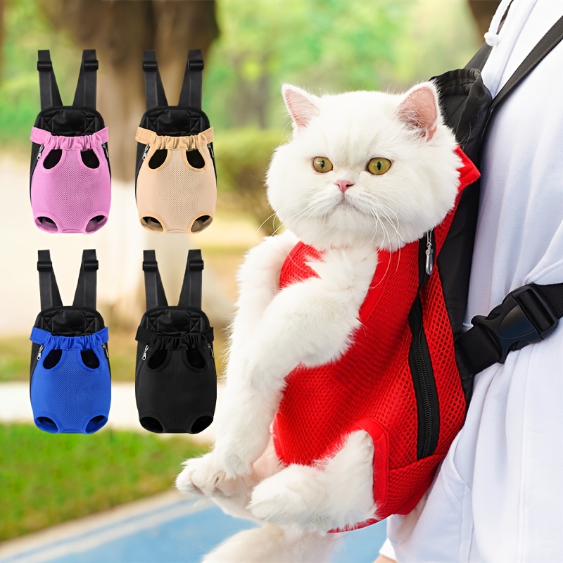 cat front backpack sold on Temu United States