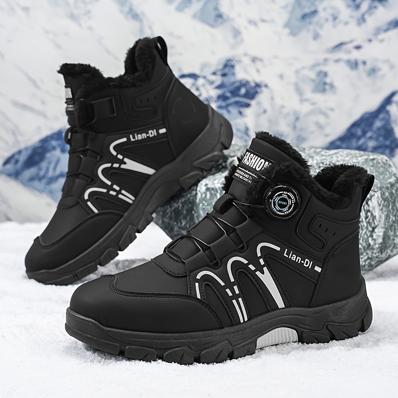 TEMU Women's Outdoor Boots, Women's Snow Boots, Non-slip, Durable, Wear-resistant, Lightweight Comfortable Warm Lining
