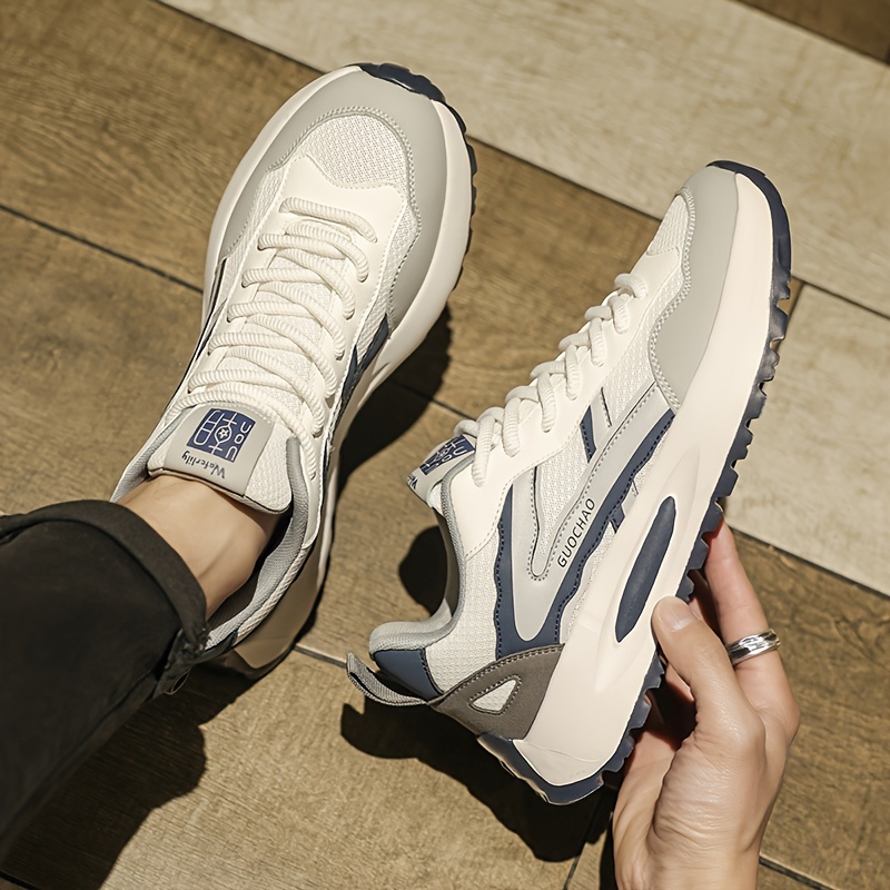 Alternative view of Zapatillas deportivas retro de malla antiolor para hombre, modernas y cómodas, zapatos casuales para exteriores…
