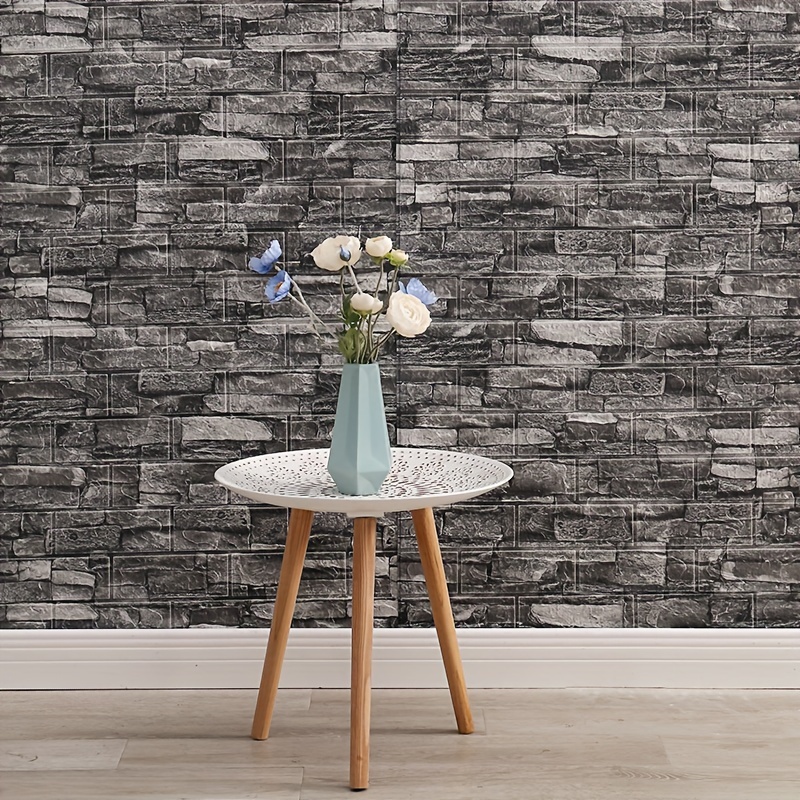 peel pattern wallpaper easy diy self 3mm thick living room bedroom balcony warehouse indoor decor 70cm x 500 1000cm details 15