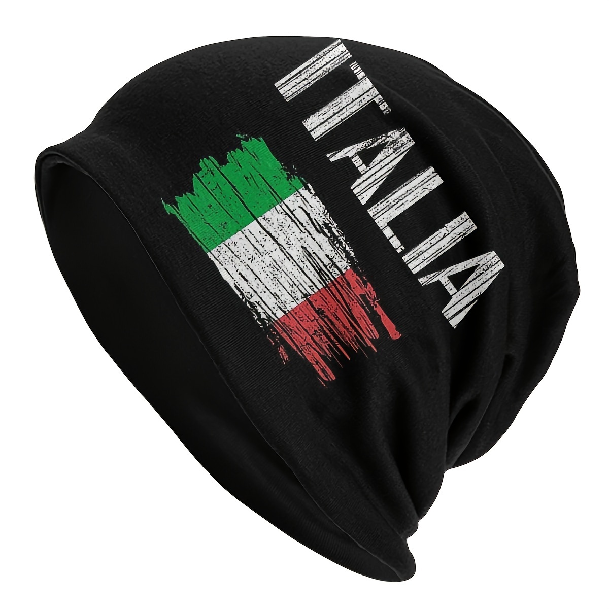 

Festive Italy Beanie Hat - Cool And Chic Streetwear For Men - Made With Polyester And Spandex