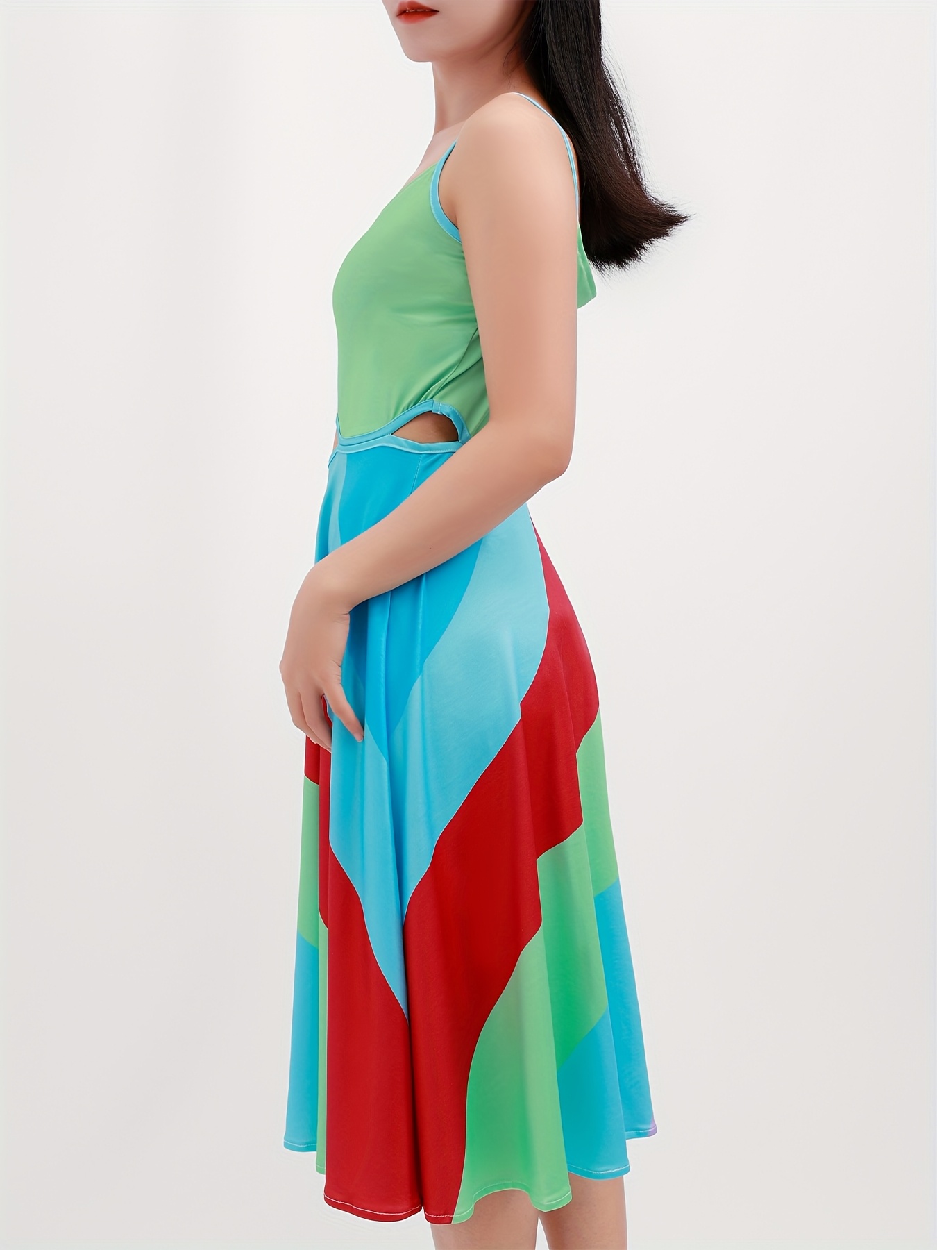 cult gaia green cut out dress FLOREANA KNIT DRESS main image 0