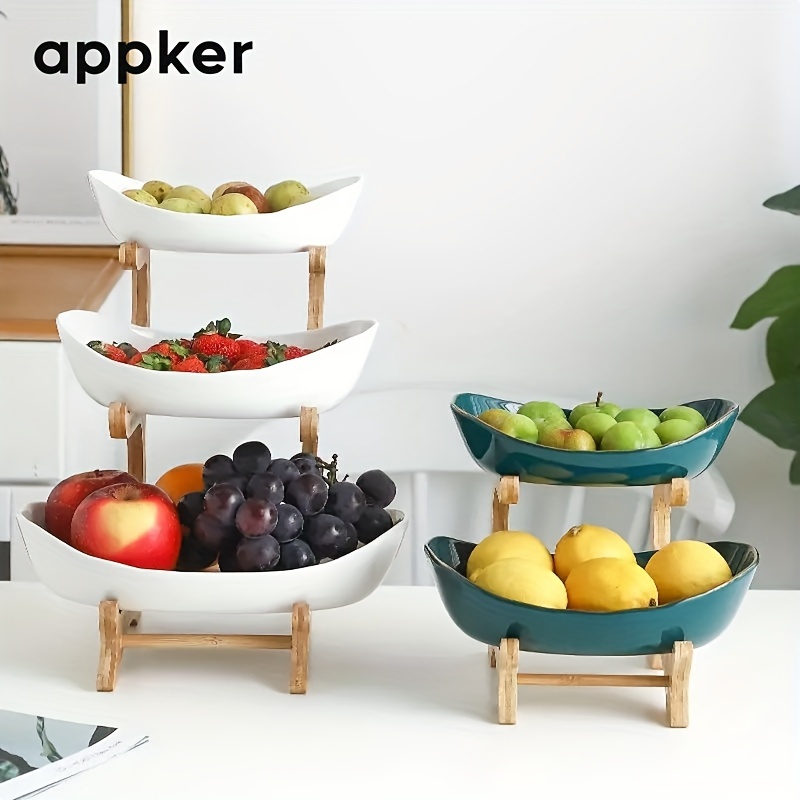 

1pc Appker Table Set - 2- & 3-, , Wooden, Safe, For , , , , And Use, For /