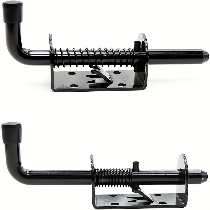 2 Packs 5 Inch Barrel Bolt Pin Heavy Duty Steel Sliding Door Lock For