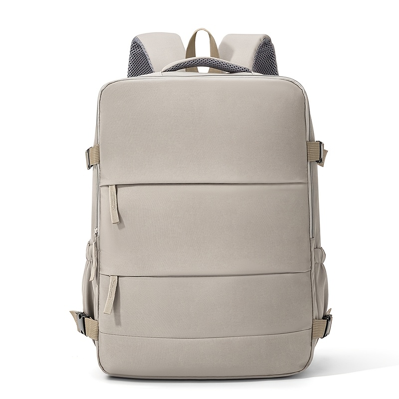 TEMU 180 Degree Opening Large Capacity Backpack, Casual Outing Flight Travel Bag, Back , Airline Specified 40x30x20cm Size, Lightweight Carry-on