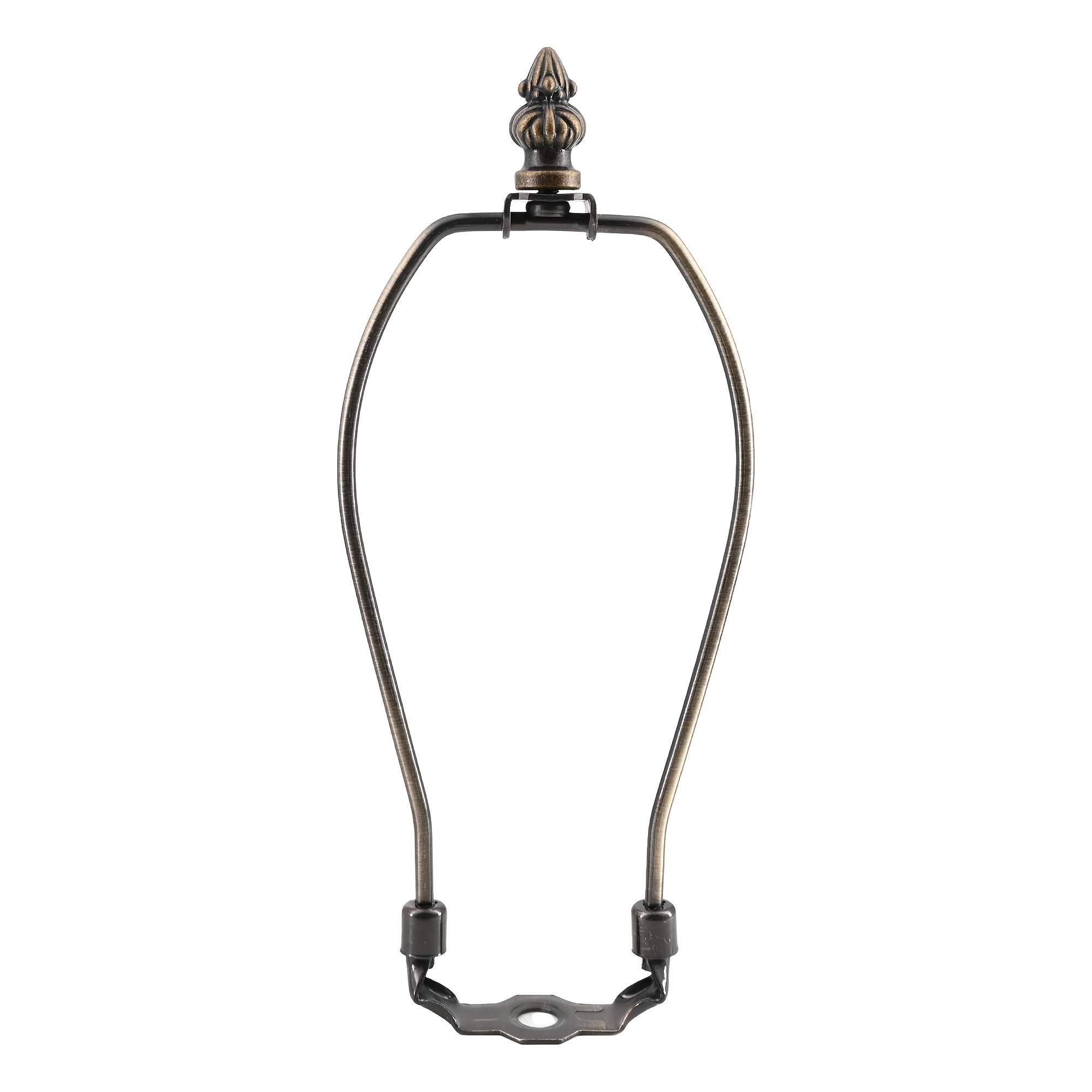 TEMU 1 Juego de Soporte para Pantalla de Lámpara, [Resistente] Soporte de Arpa para Lámpara con Silla Estándar de 3/8 de y Tapas de Final para