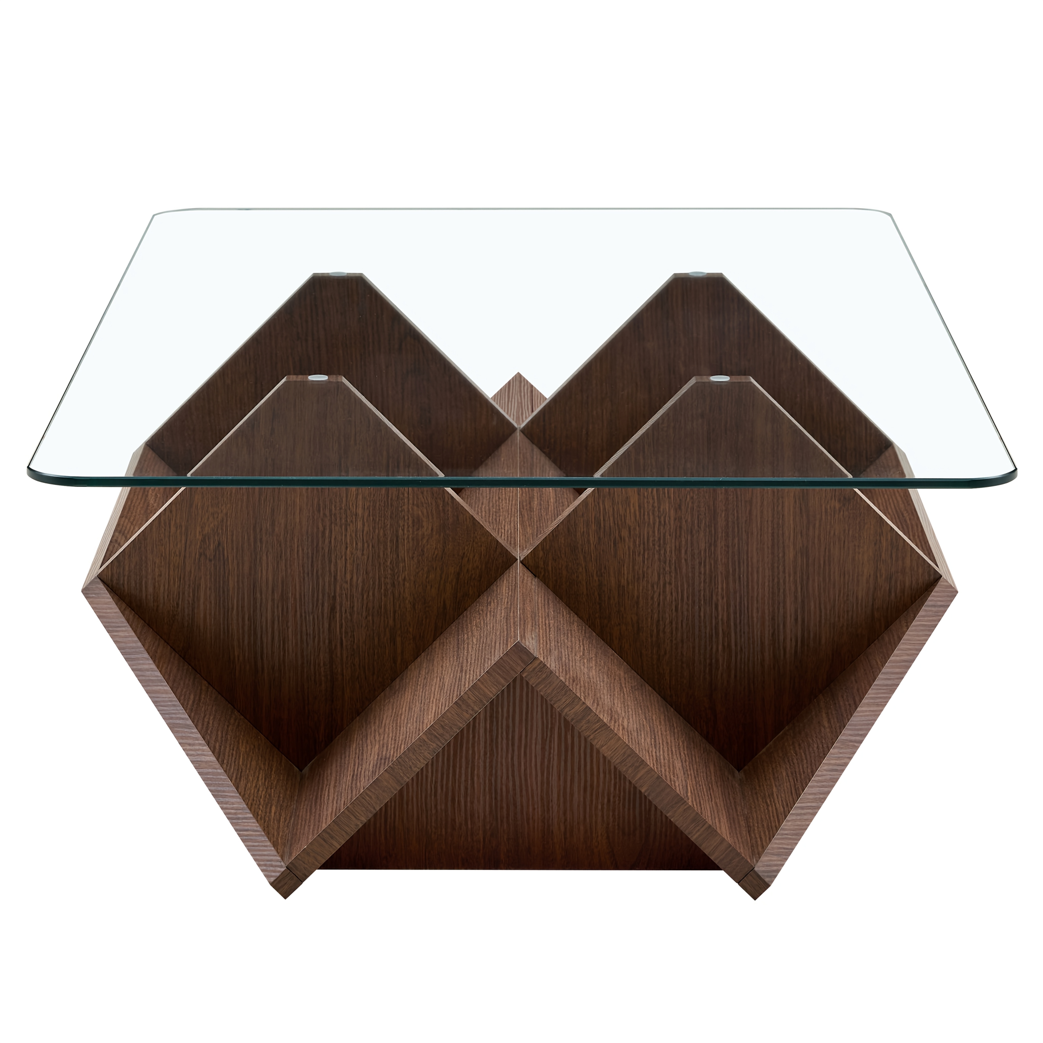 Coffee Table, Modern Multi-Storage Tempered Glass & MDF, Spacious Storage Compartments for Daily Essentials, Sturdy Construction Coffee Table for Living Room Bedroom Office, Contemporary Stylish Design Home Furniture with Ample Storage Space