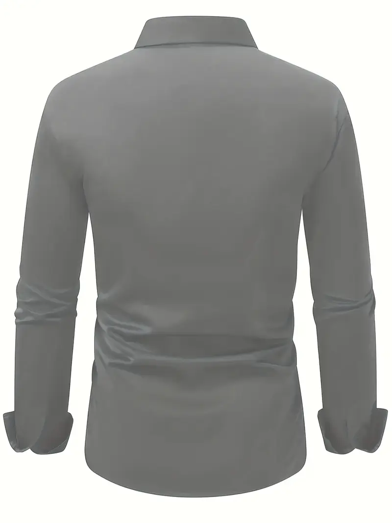 men's dress shirts 3xl Men's Designer Slim Fit Dress Shirt Long Sleeve Polka Dot Broadcloth L to 3XL from Dhgate Men's Casual Shirts