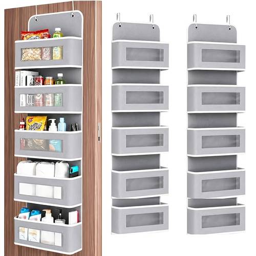 five tier hanging storage box large capacity multi layer hanging organizer anti tip durable structure ideal gift for halloween and christmas suitable for bedroom bathroom and pantry storage