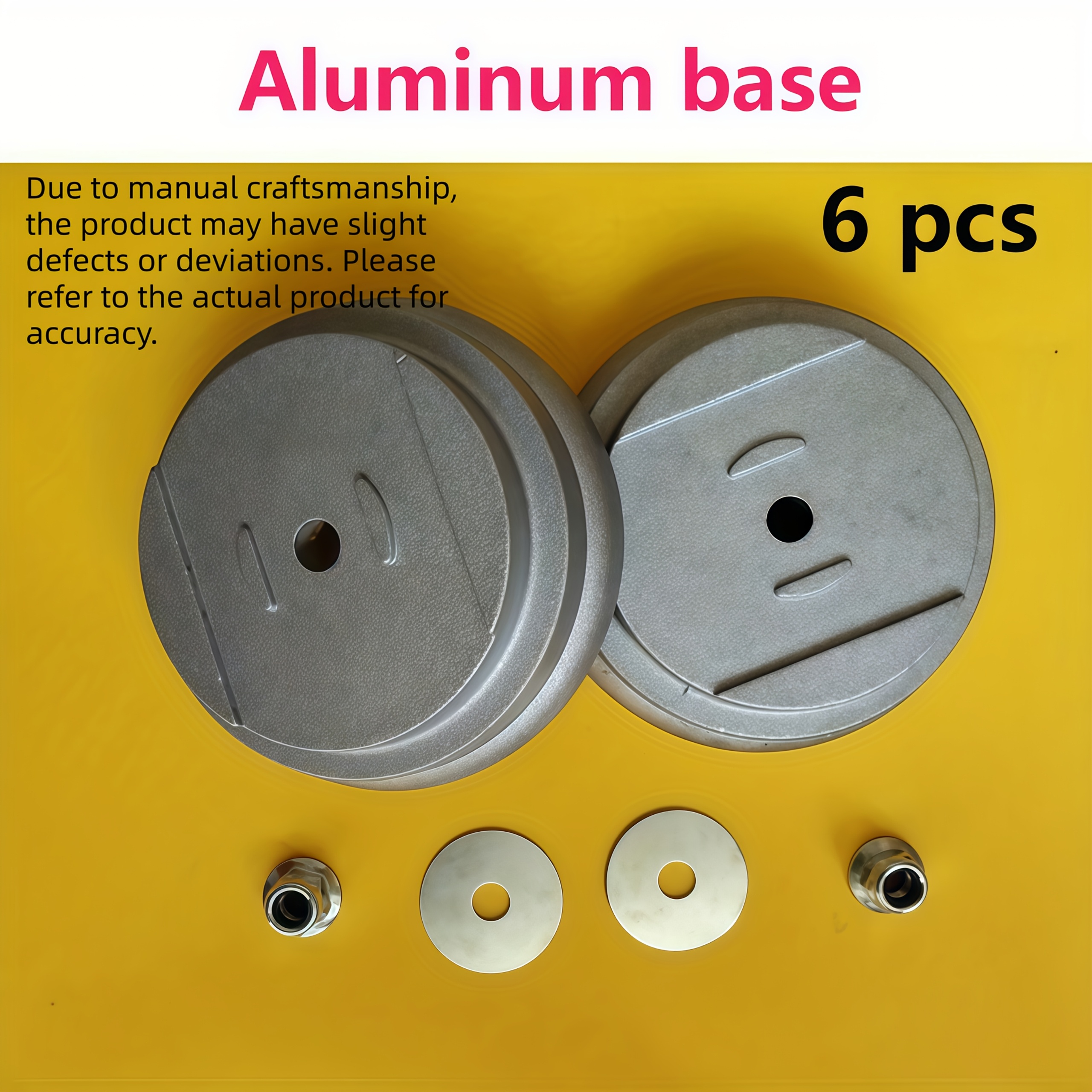 E-shop 6-teiliges Hochleistungs-Rasenmäher- & Trimmer-Set – Hochwertige Aluminiumlegierung-ähnliche Metallklingenbasis, Dichtungen & Dichtringe mit