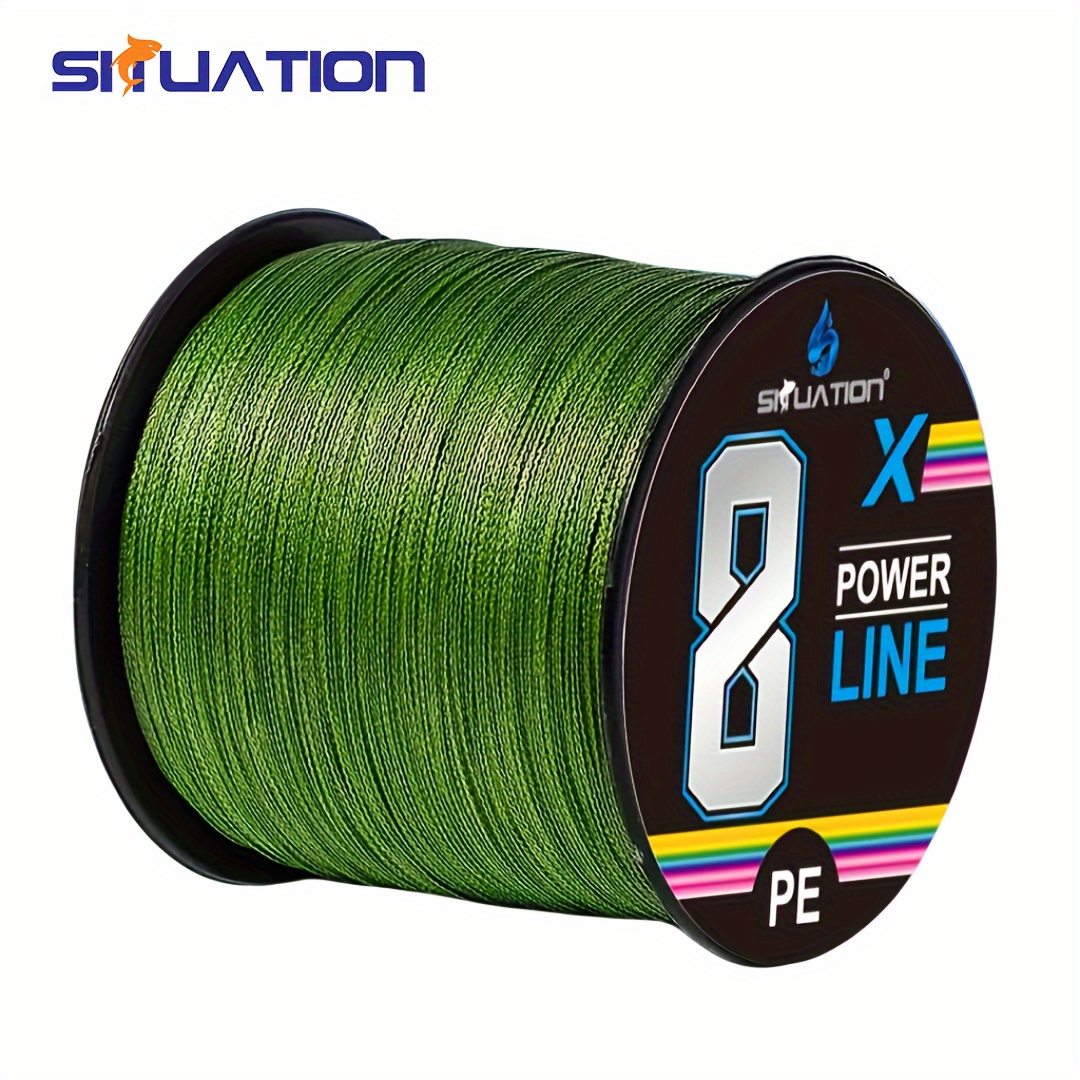 

1pc 500m/546yds Durable 8-strand Braided Line, High Strength Pe Line, Sea Fishing Accessory