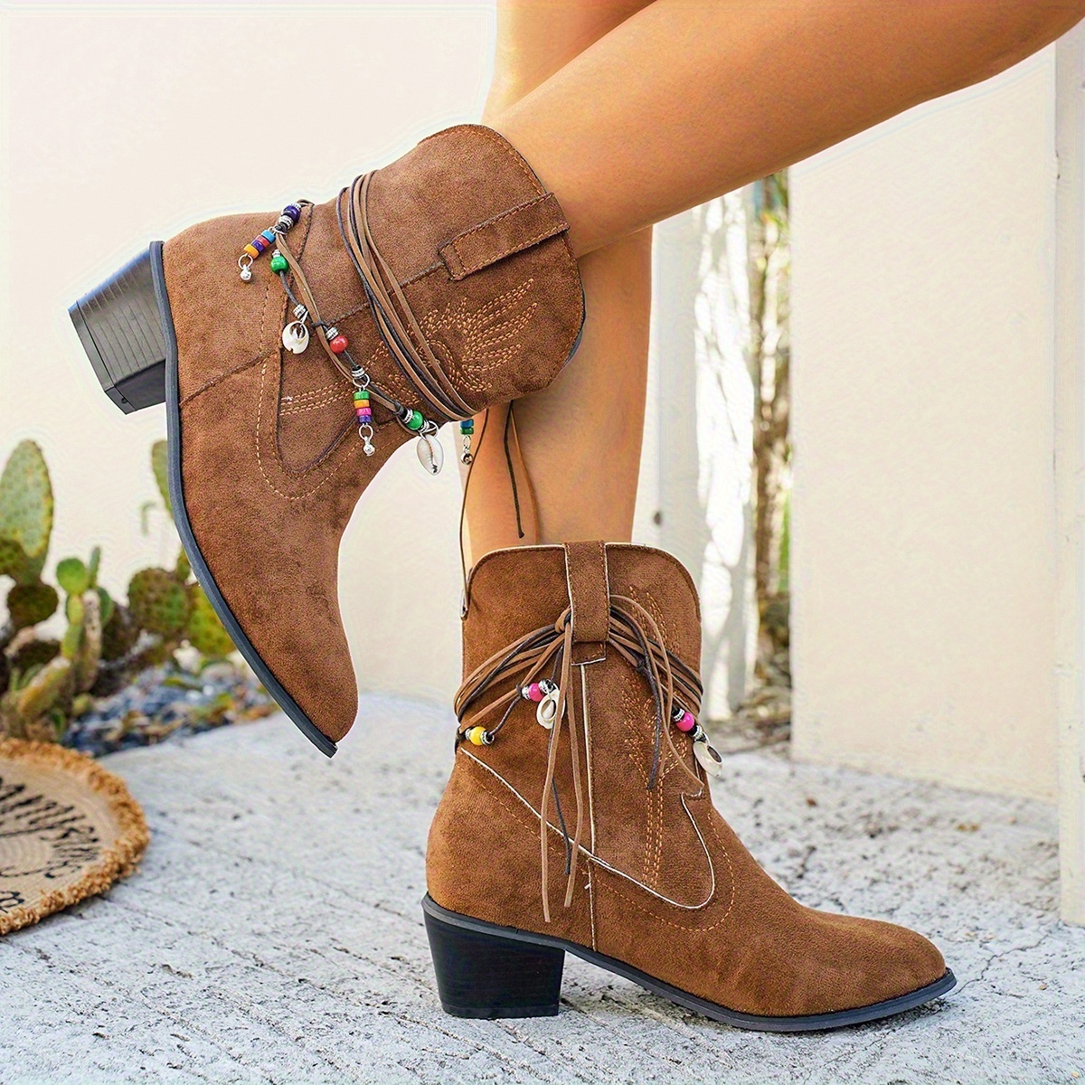 TEMU Women's Autumn And Winter Ankle Boots, Women Shoes