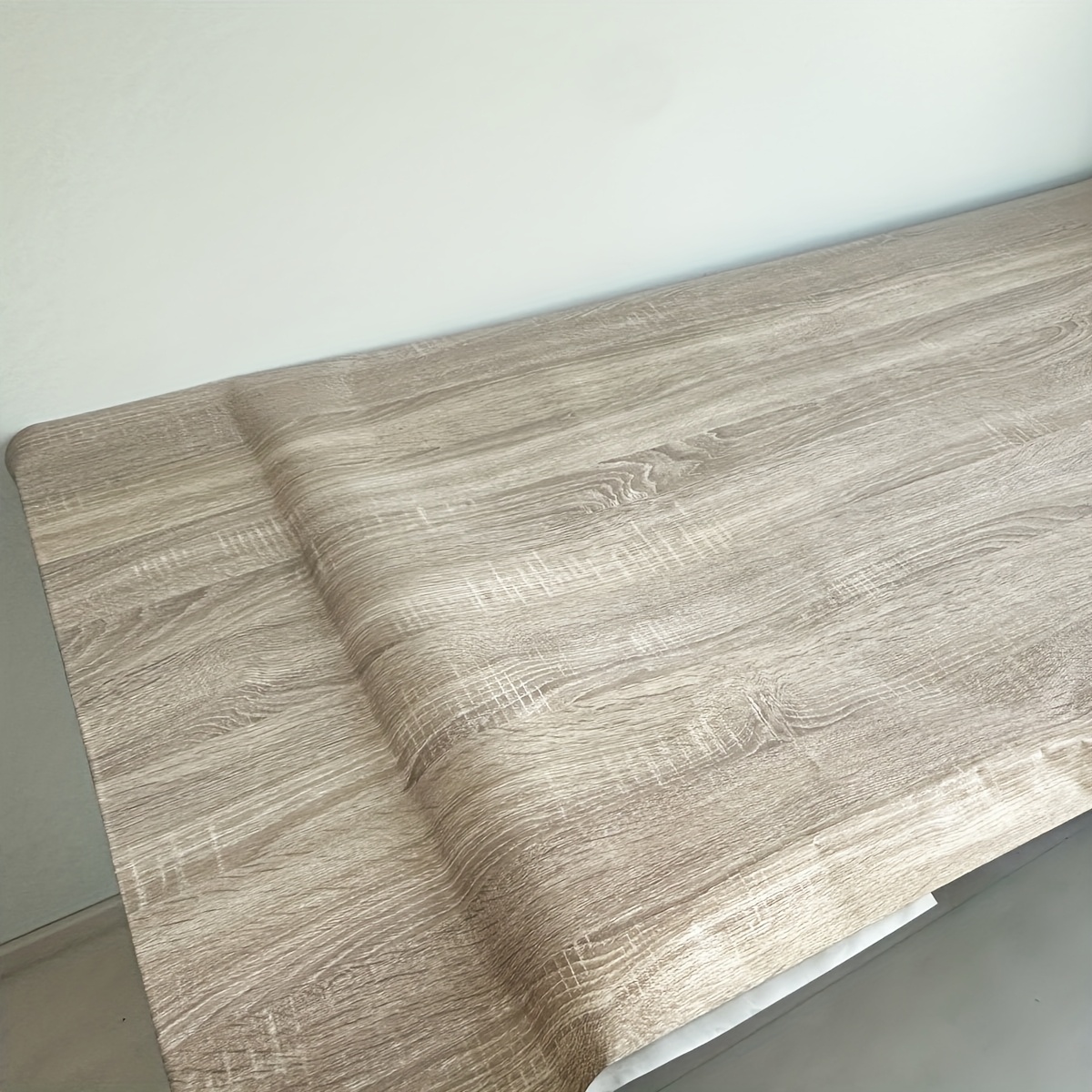 E-shop [Graues Holzmaserungspapier] Selbstklebende graue Holzmaserung Kontaktpapierrolle | PVC-Tapete für Möbel, Schränke, Tische und Küchendekor |
