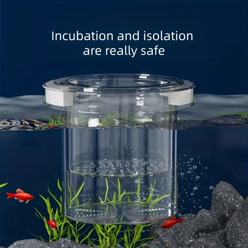 clear floating box for fish tank Waterbox MINI 16 Lid Available in reef safe 3D printed PETG plastic Hanging Wall Fish Tank Mounted