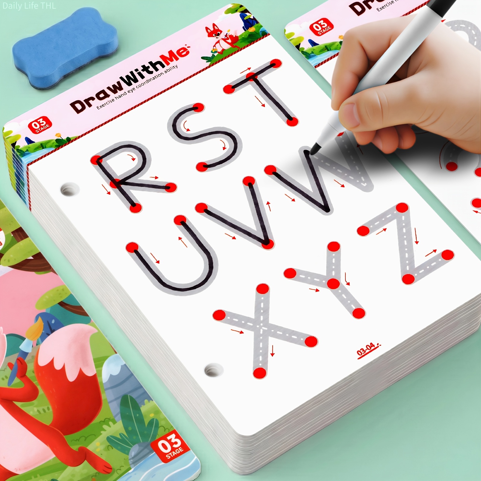 reusable handwriting book sold on Temu United States