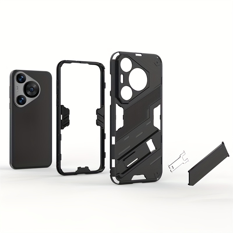 Huawei Pura 70/70 Pro/70 Pro+ Punk Style TPU Holster Case with Kickstand Shockproof Protective Cover_voghion.com